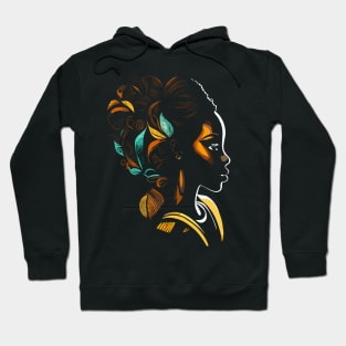 African American Woman Hoodie